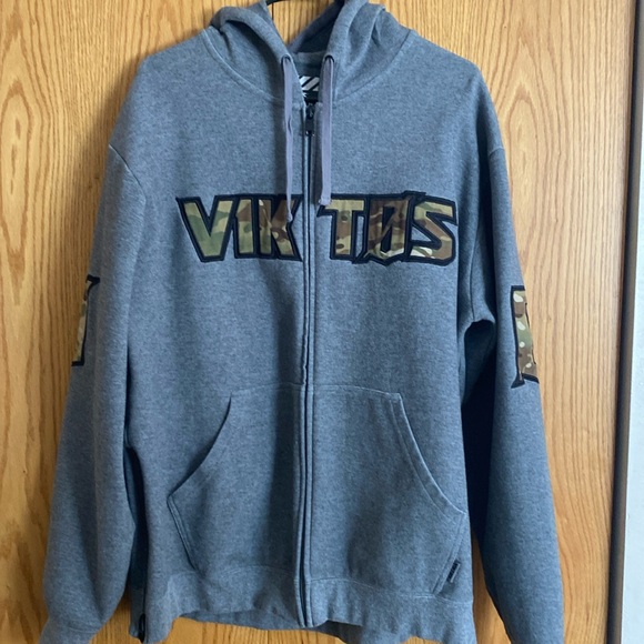 Viktos Gunvent Multicam Hoodie XL Athletic Heather - Picture 2 of 11